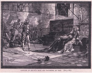 Capture de la femme et de la fille de Bruce à Tain en 1306 - Charles Ricketts